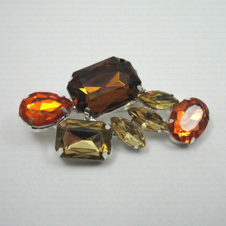 Decorative brooch - metal no: 1274