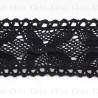 Cotton lace 42mm /1 or 25y black 3808