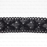 Cotton lace 42mm /1 or 25y black 3808
