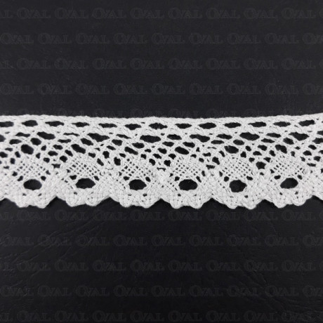 Cotton lace 30mm / 25 yards cream 3391