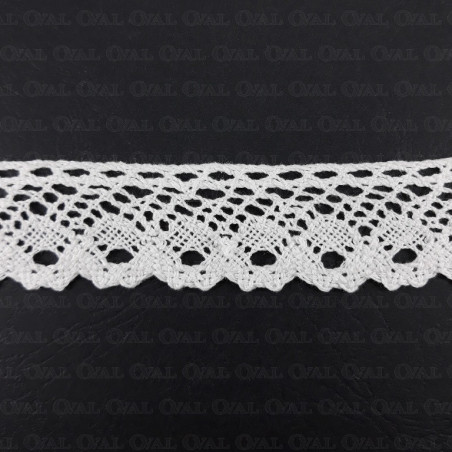 Koronka bawełniana 30mm/ 1 yard 3391