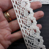 Cotton lace 30mm / 25 yards cream 3391
