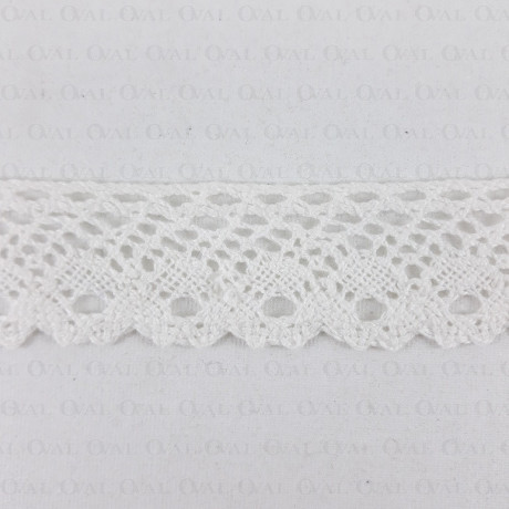 Koronka bawełniana 30mm/ 1 yard 3391