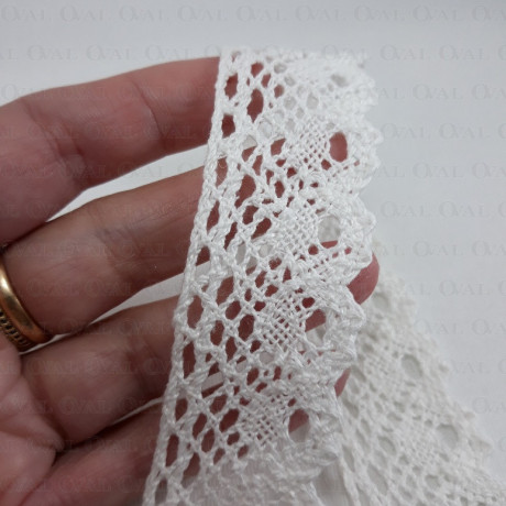 Koronka bawełniana 30mm/ 1 yard 3391