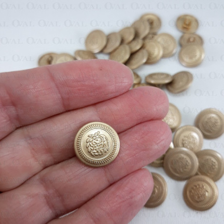 Metal buttons 15mm / 10 or 100 pcs 4064