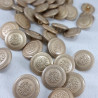 Metal buttons 15mm / 10 or 100 pcs 4064