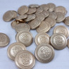 Metal buttons 22mm / 1 or 100 pcs 4063