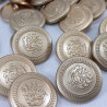 Metal buttons 22mm / 1 or 100 pcs 4063