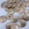 Metal buttons 22mm / 1 or 100 pcs 4063