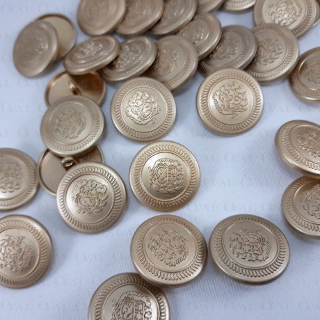 Metal buttons 22mm / 1 or 100 pcs 4063