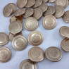 Metal buttons 22mm / 1 or 100 pcs 4063
