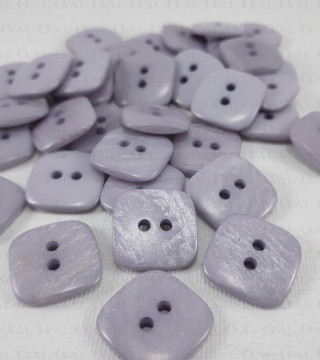 Polyester button 17x17mm/10 or 144 pcs 956