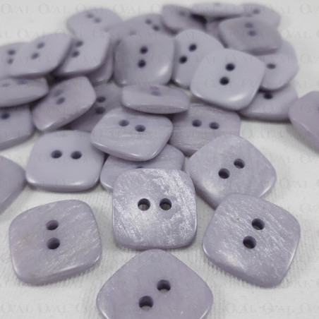 Polyester button 17x17mm/10 or 144 pcs 956
