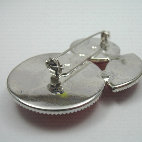 Decorative brooch - metal no. 1279