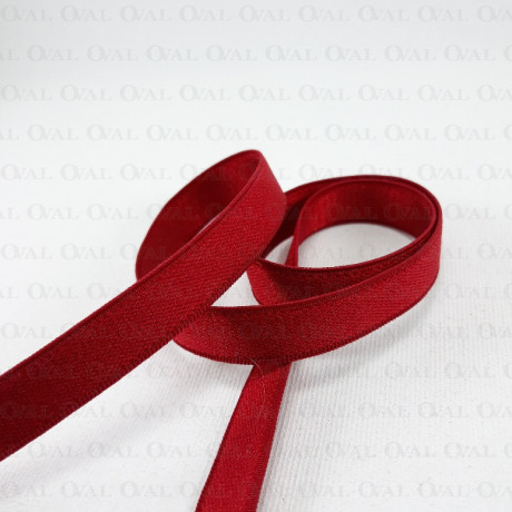 10mm strap elastic / 1m burgundy 4069 E