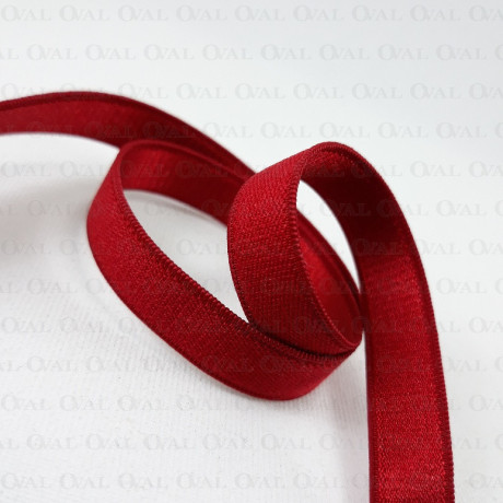 10mm strap elastic / 1m burgundy 4069 E