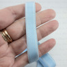 12mm/1m shoulder strap elastic light blue 4072 E