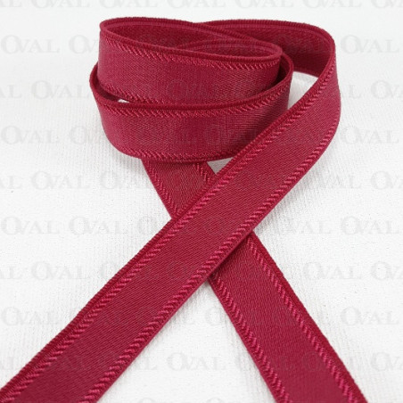12mm strap elastic / 1m raspberry 4073 E