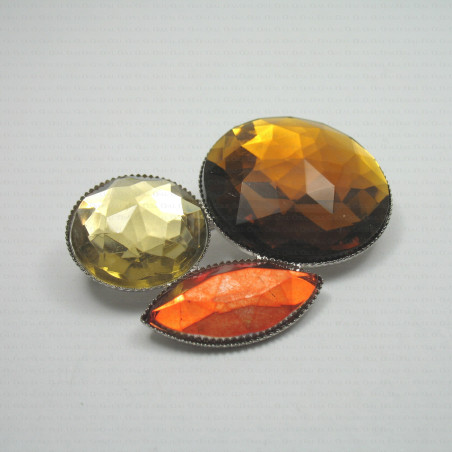 Decorative brooch – metal no. 1281