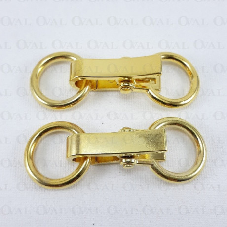 Metal clasp 10 pcs gold 1732