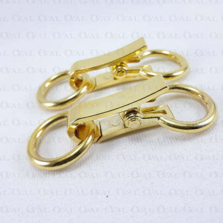Metal clasp 10 pcs gold 1732