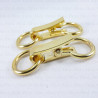 Metal clasp 10 pcs gold 1732
