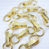 Metal clasp 10 pcs gold 1732