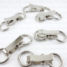 Metal clasp 10pcs silver 1776
