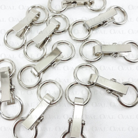 Metal clasp 10pcs silver 1776