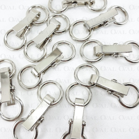 Metal clasp 10pcs silver 1776
