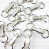 Metal clasp 10pcs silver 1776