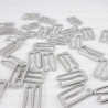 Metal strap hooks – 16 mm, 100 pcs, 4086