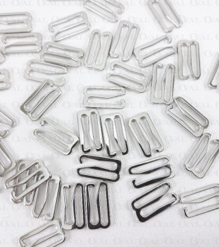 Metal strap hooks – 16 mm, 100 pcs, 4086