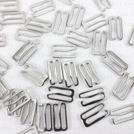 Metal strap hooks – 16 mm, 100 pcs, 4086