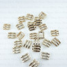 Metal eyelet 100 pcs gold 770