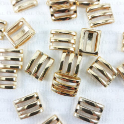 Przelotka metalowa 100szt złoto 770 Przelotka metalowa 100szt złoto 770