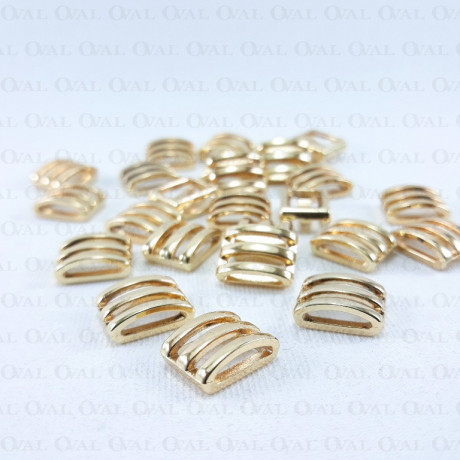 Metal eyelet 100 pcs gold 770