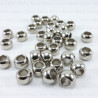 Metalowy koralik 100szt srebrny  1469