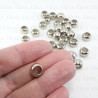 Metalowy koralik 100szt srebrny  1469