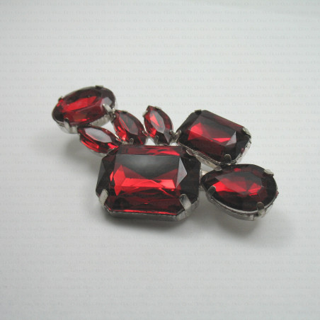 Ozdobna broszka - metalowa nr: 1275