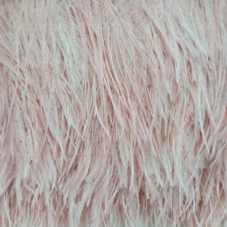 Feathers on tape dirty pink 10 yards 3795