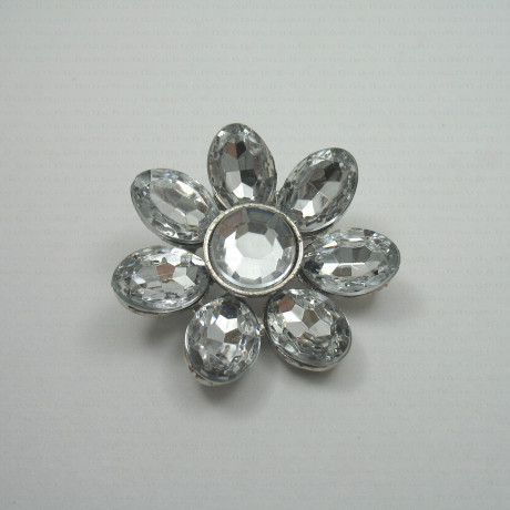 Ozdobna broszka - metalowa nr: 1288