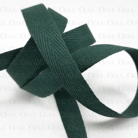 Cotton herringbone tape 10mm / 50m 4097