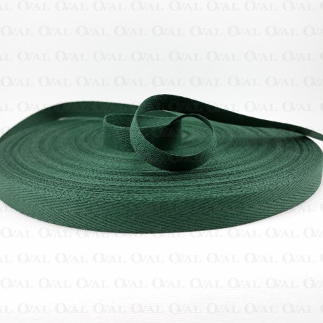 Cotton herringbone tape 10mm / 50m 4098