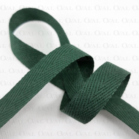 Cotton herringbone tape 10mm / 50m 4098