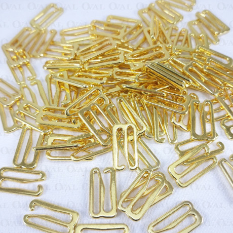 Metal bra strap hook – 12mm / 10 or 100 pcs 4106