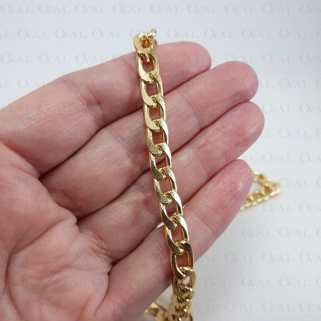 Łańcuch 11,5x7,4mm/30m złoty 4108