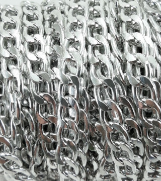 Łańcuch 13,5x8,6mm/20m srebrny 3868