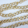 Chain 13x9mm/25m gold 4109
