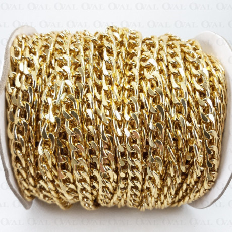 Łańcuch 10,7x6,6mm/30m złoty 4110